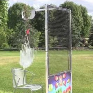 Water Ball Toss Carnival Game Splash Toss Target Throwing Game Summer Events Party Rental Equipment Inflatable Playground Metal