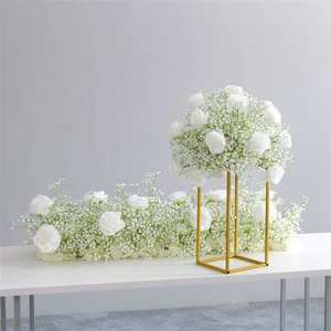 LFB2321 Large Party Silk Centerpiece Artificial Wedding Table Flowers for Event Decoration for Weddings and Other Occasions