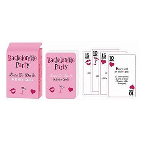 52 Pcs/Set Bachelorette Party Game Card Dare to Do It Card Hen Night Party Wedding Bridal Shower Party Decoration Favor Supplies