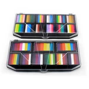 OEM Factory Price Play Clown Costume Party Makeup Palette Face Paint Body Painted Neon Face Paint Kit Neon Body Painting