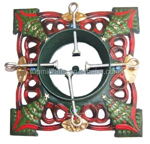 2025 Newly Outdoor Cast Iron Christmas Decoration Tree Hold Stand