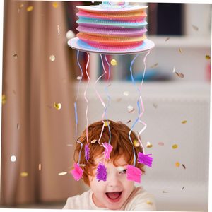 Mini Happy Birthday Pinata Boy Girl Birthday Party Game Props Kids Birthday Party Decoration Unicorn Dinosaur Pinata Game Toys