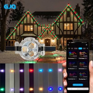 12V 24V 36V Smart Wifi Controller Permanent Christmas Lighting Outdoor Waterproof IP68 Pixel Point Lights 3 Led String Light
