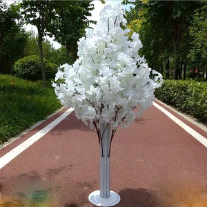 New Silk Flower Cherry Blossom Arch Background Stand for Wedding Aisle Photography Props Event Party Stage Decoration