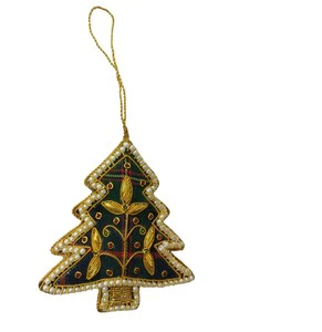 Handmade Ramzan Mubarak Zari Hanging Islamic Gift Item for Eid Festival Wholesale Export Quality I Handmade Hanging