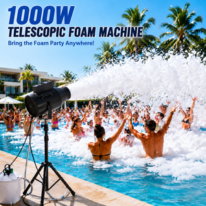 Best Price 1000W Party Foam Machine Party For Summer Activities Kids Swimming Pool DJ Events Foam Cannon Machine