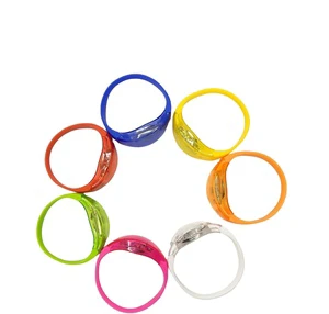 Novelty LED Sound Activated Flashing Light up Party Bracelets for Chinese New Year & Christmas Holiday Gifts