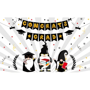 Customized Year Seasonal Decoration Printed Party Banner for School Graduation Other Celebrations Promotional Party Supplies