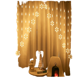 Wholesale RGB Colorful LED Curtain Lights Low Energy IP65 Outdoor Christmas Lights DC5V Hot New Christmas LED