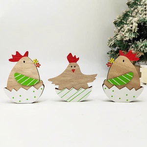 Cross-Border New Spring Easter Bunny Ornament Nordic Simple Small Hanging Decoration China Model Fhj-997 Factory Wholesale