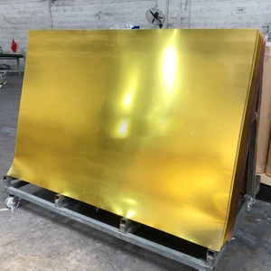 LANXINXI Acrylic Gold Mirror Panels 1mm 2mm 3mm Free Acrylic Sheet 1220*2440mm 1220*1830mm Cutting Service