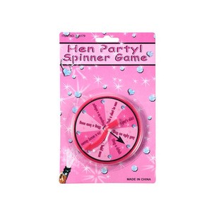 Creative Novelty Bachelor Hen Party Red Wheel Spinner Game Plastic Fun Prank Toys for Adults Funny Party Supplies