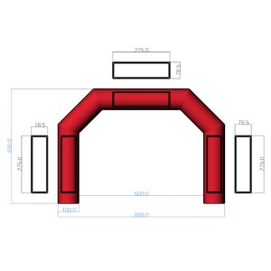 PVC Banner for the Arch