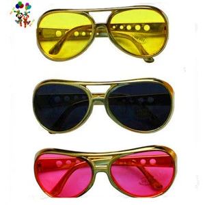 Hot Sale Cheap Plastic Colors Party Glasses/Rockstar Party Sunglasses HPC-0600