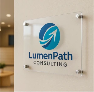 Hot Selling Custom Laser Cut 3mm 5mm Clear Acrylic Sign Board Wall Mounted UV Printed for Company Logo & House Number