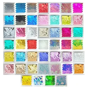 2024 New Hexagon 3D Shiny Shimmer Wall Panels Sequin Shimmer Wall Backdrop Panels for Wedding Birthday Party Decoration