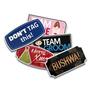 Customized UV Printing Die Cut Durable Double Sides Pvc Photo Booth Props