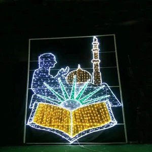 Party Decoration Supplies Ramadan Eid Mubarak Decorations Light