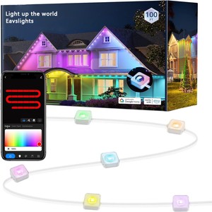 Hot Sale IP67 DC36V/12V Holiday Decoration Led Outdoor Point Lights Smart RGBW Permanent Christmas Lights