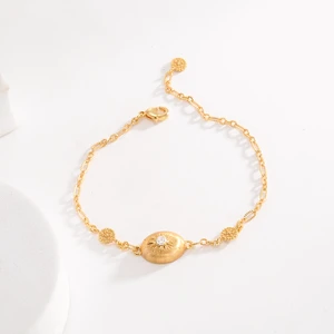 2025 New Bracelet Women's Party Fine Jewelry Bracelet Adjustable Slim Bracelet with Gold Plating Gift for Women