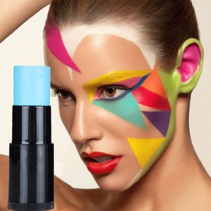 9 Colors Art Party Fancy Dress Party Fancy Makeup Body Oil Painting Oil Face Paint Palette Kit Halloween Clown Face Paint