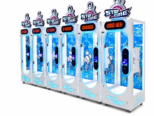 Commercial Scissor Cutting Prize Vending Machine Metal Plastic Construction English Language For Family Entertainment Centers