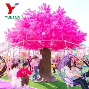 Cherry Tree Swing Amusement Park Rides Carnival Game Kids Flying Chair Rides For Sale
