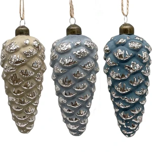 Factory Direct 2025 Christmas Tree Hand-painted Pine Cone Artifact House Party Decoration