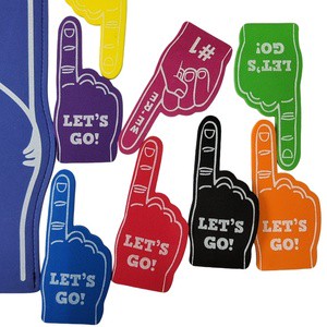 Custom Logo Wholesale EVA Cheerful Gloves Multiple Colors Sports Games Promotional Party Handheld Props Foam Gloves