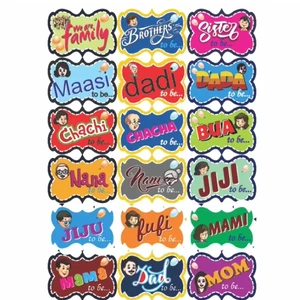 Party Props Family Tags Birthday Wedding Baby Shower Anniversary & Festival Photo Booth Accessories for Best Price