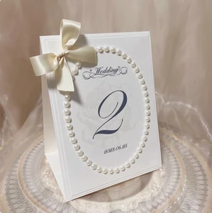 Custom Wedding Table Cards Personalized Seat Labels for Weddings
