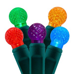 Commercial Grade G12 LED Christmas Lights Outdoor Waterproof Berry String Light for Wreath Xmas Tree Holiday Decoration