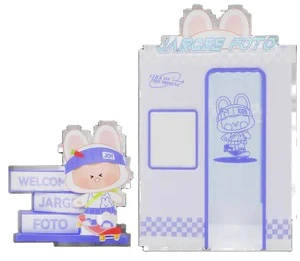 Cartoon Theme Rentable Photo Booth Enclosure for Mall Promotion Compatible with Camera and SLR Devices