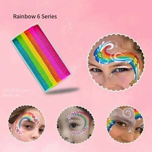 High Pigmented Private Label Water-Acivated Body and Face Painting Kit for Parties Waterproof and Colorful for Children