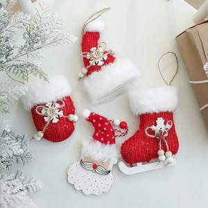 Arbol De Navidads Christmas Felt Pendant for Party Home Decoration Christmas Pendant Ornaments for Tree