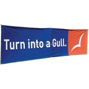 Gasser Guangdong Large Size Custom Eco-Friendly Self-Adhesive UV Printed Weather Resistant Waterproof Vinyl PVC Flex Banner