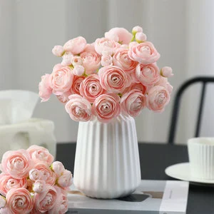 Artificial Flower Bouquet Bride Floral Table Centerpiece for Valentine's Day Wedding Decoration & Supplies