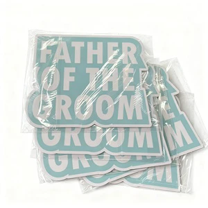 Personalized PVC Foam Board Photo Booth Props for Wedding Party Graduation Customized Photo Shooting Promotional Party Supplies