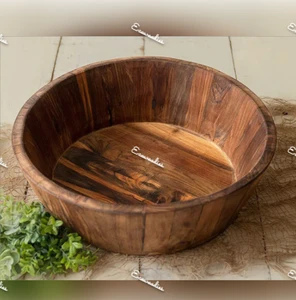 Handmade Newborn Photography Props Wooden Bowl Newborn Photography Prop Baby Photography Prop