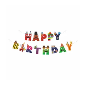Mix Theme Happy Birthday Banner Colorful Vibrant Party Decoration for Kids Boys Girls for Best Wholesale Price