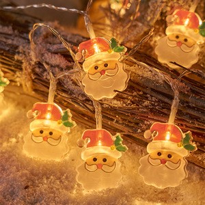 New LED Christmas Tree Decorative Lights String PP Material for Room Party Decoration and Christmas Window Display