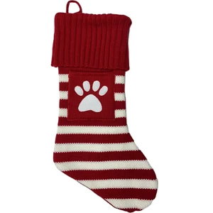 18Inch Wholesale Thick Knit Thread Christmas Stockings Bulk Christmas Stockings For Embroidery Name