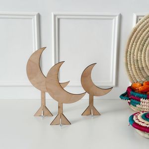 Natural Wooden Decorative Accessory for Ramadan Supplies India RR ENTERPRISES