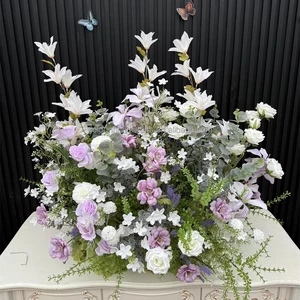 Wedding Aisle & Table Ground Decorative Flowers Event Decoration Wedding Centerpieces & Table Decorations