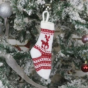 Factory Price Christmas Stocking Christmas Stocking with Custom logo for Xmas Tree Pendant Decoration