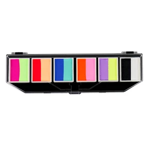 GP Water Activated Professional Non-Toxic Skin-Friendly Party Face Painting Kit Water-Based Began Washable Body Body Paint