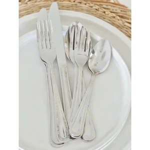 DCI Mirrored Stainless Steel Knife Fork Spoon Tabletop Centerpiece Party Dinnerware Eco-Friendly Modern Customizable Cutlery Set