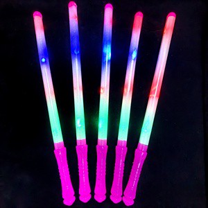 Low Price Novelty Led Flashing Glow Sticks Multi Color LED Glow Decoration Stick for Party Wedding and Concert