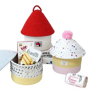 Handwoven Candy House Series Gift & Craft Box for Graduation Birthday Celebrations Centenarian Banquet Favors