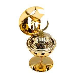 Beautiful Luxurious Metal Ramadan Decoration Item Multi Color Durable Reusable Portable Indoor Use Handmade New Arrival